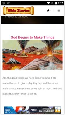 Bible Stories android App screenshot 1