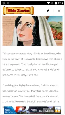 Bible Stories android App screenshot 2