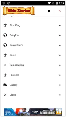 Bible Stories android App screenshot 3